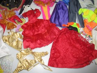 BARBIE, lote muñecas, Ken, vestidos, MATTEL