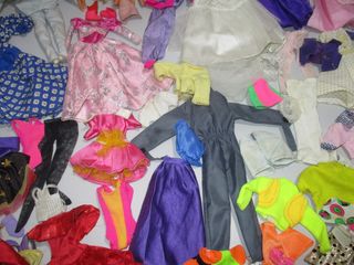 BARBIE, lote muñecas, Ken, vestidos, MATTEL