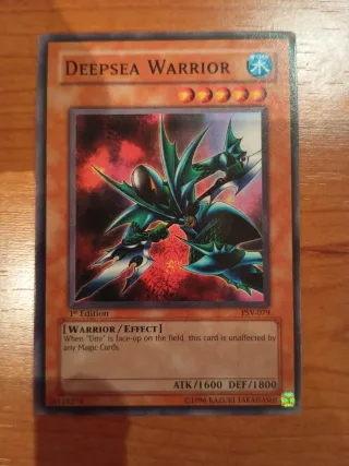 Carta Yu-Gi-Oh! Deepsea Warrior PSV-079