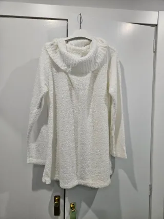 Jersey cuello vuelto tacto suave