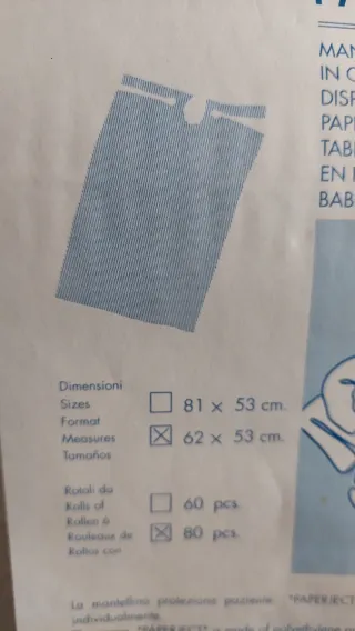 Mantelline protezione sanitaria 80 pz.