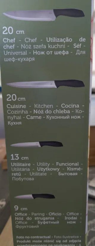 Set 4 Cuchillos Actuel Nuevos