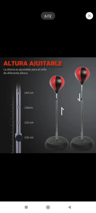 Set Boxeo Infantil Completo