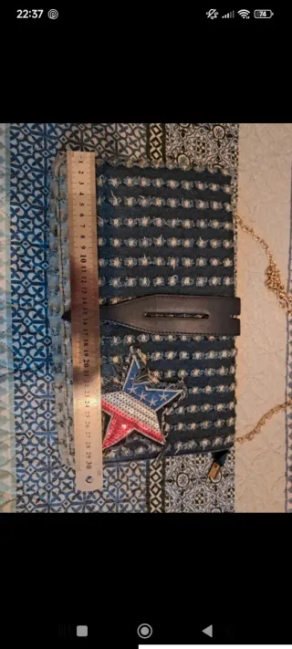 2 Bolsos de mano y hombro marrón con detalles