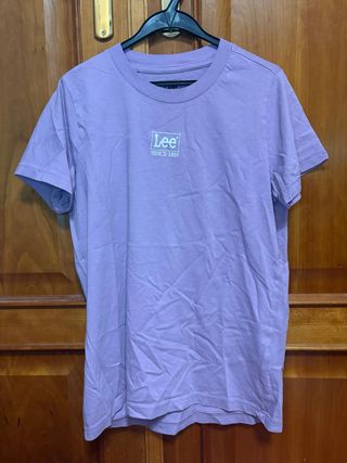 Camiseta Lee Rosa. Talla XS