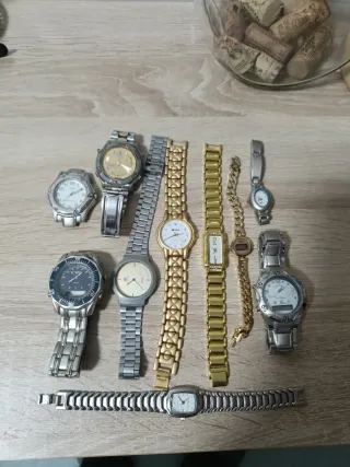 Lote de relojes para piezas