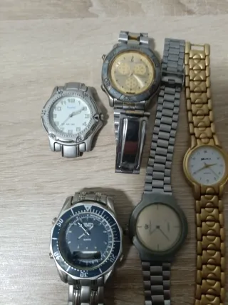 Lote de relojes para piezas