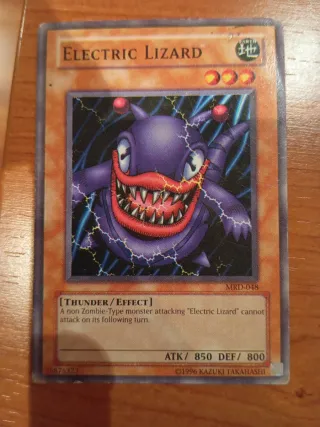 Carta Yu-Gi-Oh! Electric Lizard MRD-048