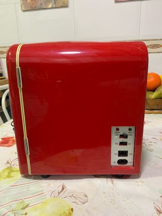 Mini Nevera Coca Cola Roja