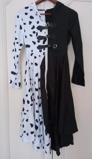 Disfraz Cosplay completo Cruella de Vil a estrenar