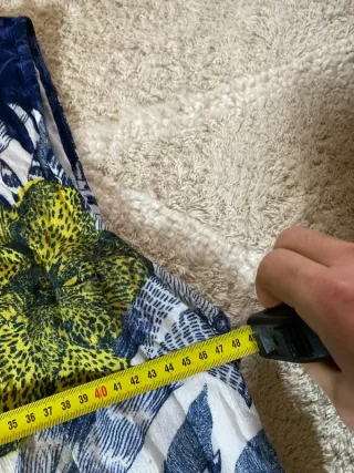 Vestido Desigual Estampado Floral Talla XL