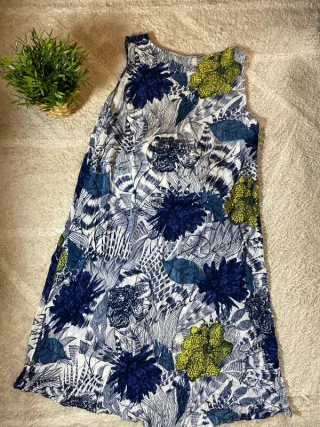 Vestido Desigual Estampado Floral Talla XL