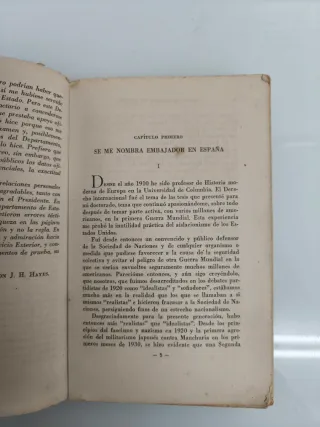 Misión de guerra en España.