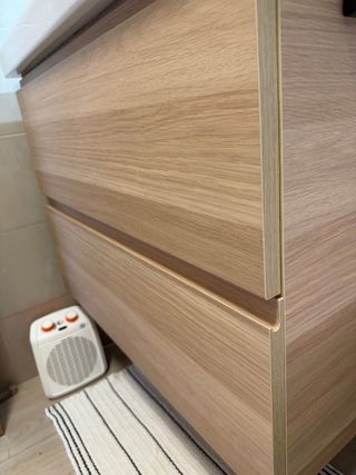 Mueble de baño Ikea madera + Lavabo incluido