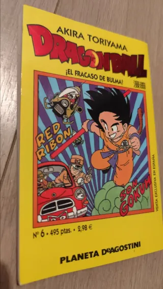 Dragon Ball tomo 6 edición amarilla