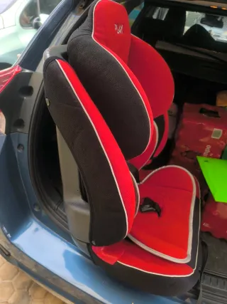 Silla de coche Grupo 1/2/3 Roja