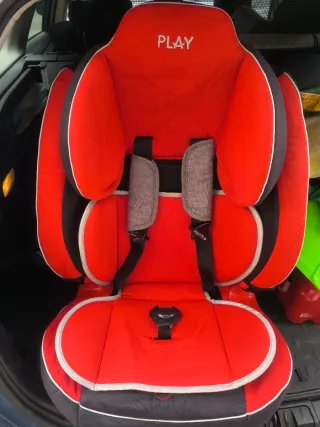 Silla de coche Grupo 1/2/3 Roja