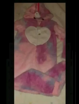 Pijama mono unicornio calentito