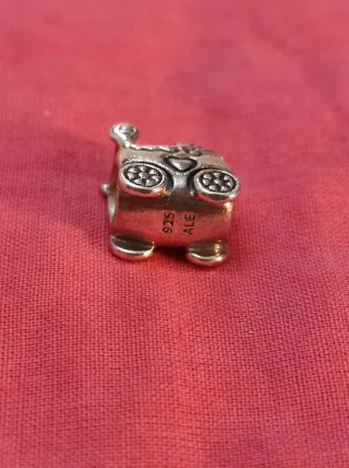 Charm Cochecito Bebé Plata Pandora ORIGINAL