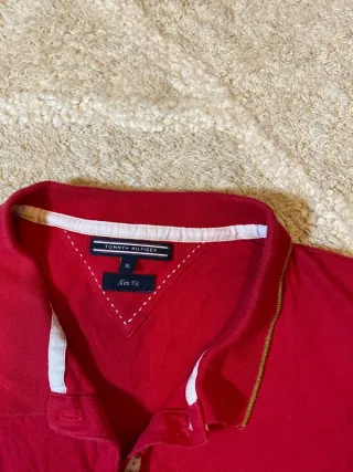 Polo Tommy Hilfiger Rojo Talla XL