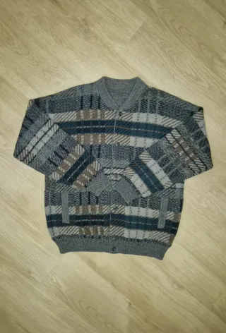 Cardigan in maglia da uomo