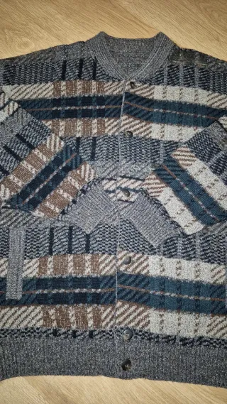 Cardigan in maglia da uomo