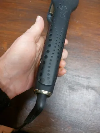 Piastra per capelli ghd max nera