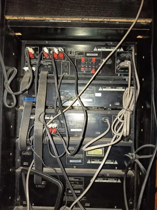 Cadena Hifi Kenwood Negra