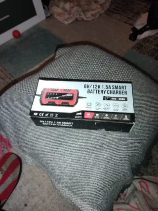 Cargador Baterías Coche/Moto 6V/12V