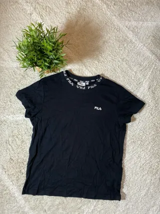 Camiseta Fila Negra Talla M