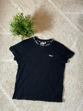 Camiseta Fila Negra Talla M