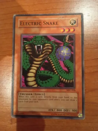 Carta Yu-Gi-Oh! Electric Snake MRL-008
