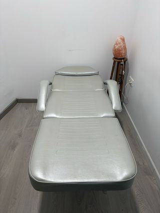 Camilla Esteticien Masaje plegable Ajustable gris