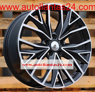 8795 JUEGO DE 4 LLANTAS SEAT CUPRA BLACK M