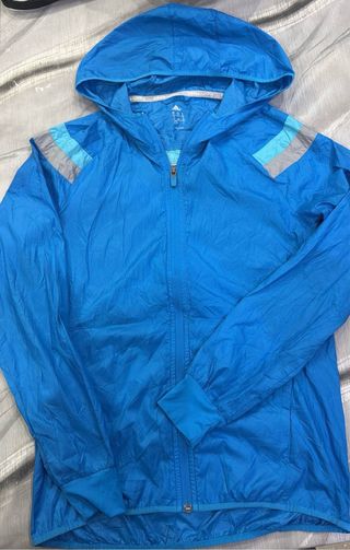 Giacca antivento Adidas blu