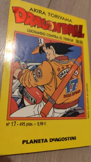 Dragon Ball tomo 17 edición amarilla
