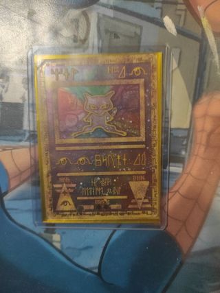 Carta Pokémon Mew Antigua