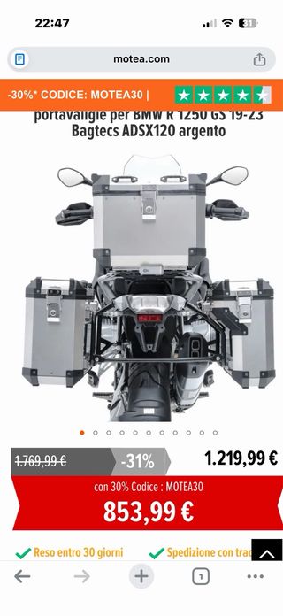 Set valigie nuove mai usate