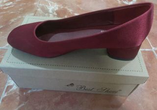 Sandalias tacón rojas