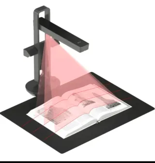 Escáner de libros CZUR Aura Pro OCR