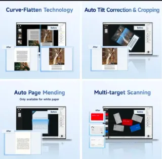Escáner de libros CZUR Aura Pro OCR