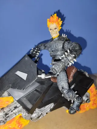 Ghost Rider Toy Biz con moto