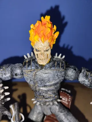 Ghost Rider Toy Biz con moto