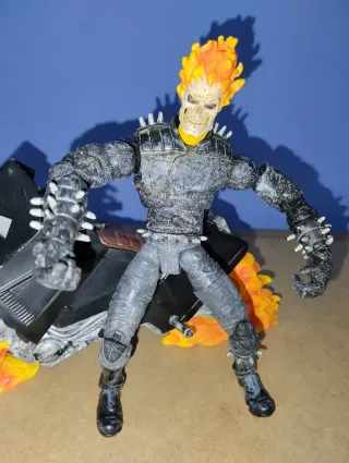Ghost Rider Toy Biz con moto