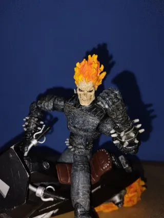 Ghost Rider Toy Biz con moto