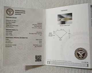 Diamante Natural Fancy Yellow - Cert. IGI