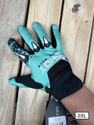 Guantes T-2XL Shot Storm Green