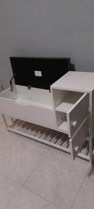 Banco Zapatero, Caja Abatible y 2 Puertas