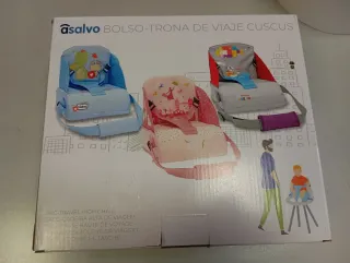 Trona de viaje Asalvo rosa