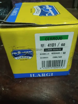 Cerradura Ilarci con llave